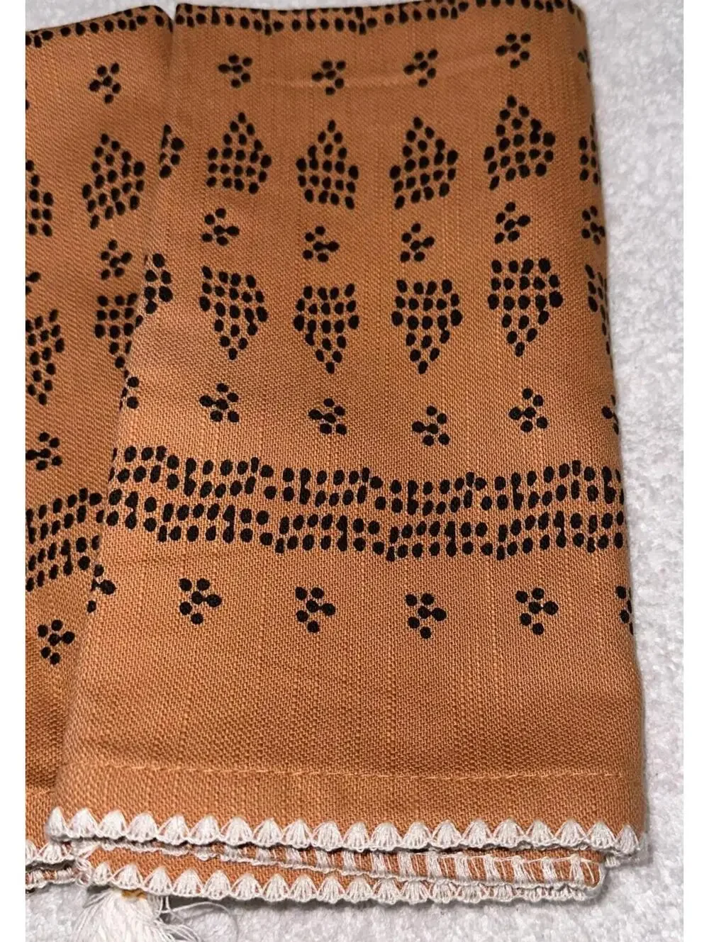 Opalhouse 4pk Shell Stitch Napkins - 100% Cotton designed with Jungalow - Amber